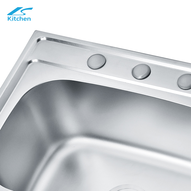 RV Kitchen Stainless Steel Round Hand Wash Basin Durable Sink 