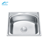 China Direct Sale Factory Silver Large Kitchen Sink Stainless Steel Single Bowl Kitchen Sink