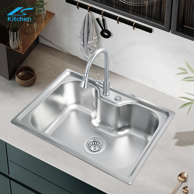 K Brazil Furniture Hardware Faucets Single Bowl Sink Stainless Steel Kitchen Sinks