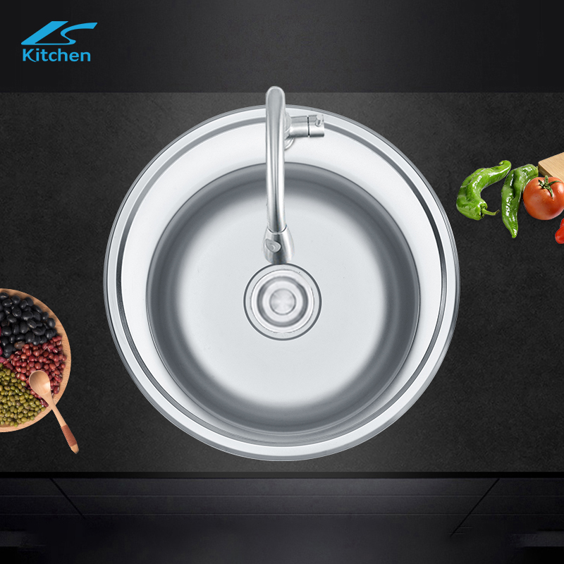 Stainless Steel Sink Stainless Sink Chinese Supplier Stainless Steel Base Single Bowl Kitchen Sink