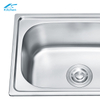 Hot Family Kitchen Sink Rectangle Round Corner Single Bowl House Kitchen Sink Washing Bowl and Dishing Bowl