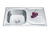  Good Quality Square Kitchen Stainless Steel Kitchen Single Sink