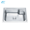 Large Size Cooking Basin Brushed Single Bowl Stainless Steel Small Kitchen Sink