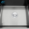 Black Handmade 34.65" Large Kitchen Sink Double bowl without Faucet Durable and rust protection suitable for Workstation 