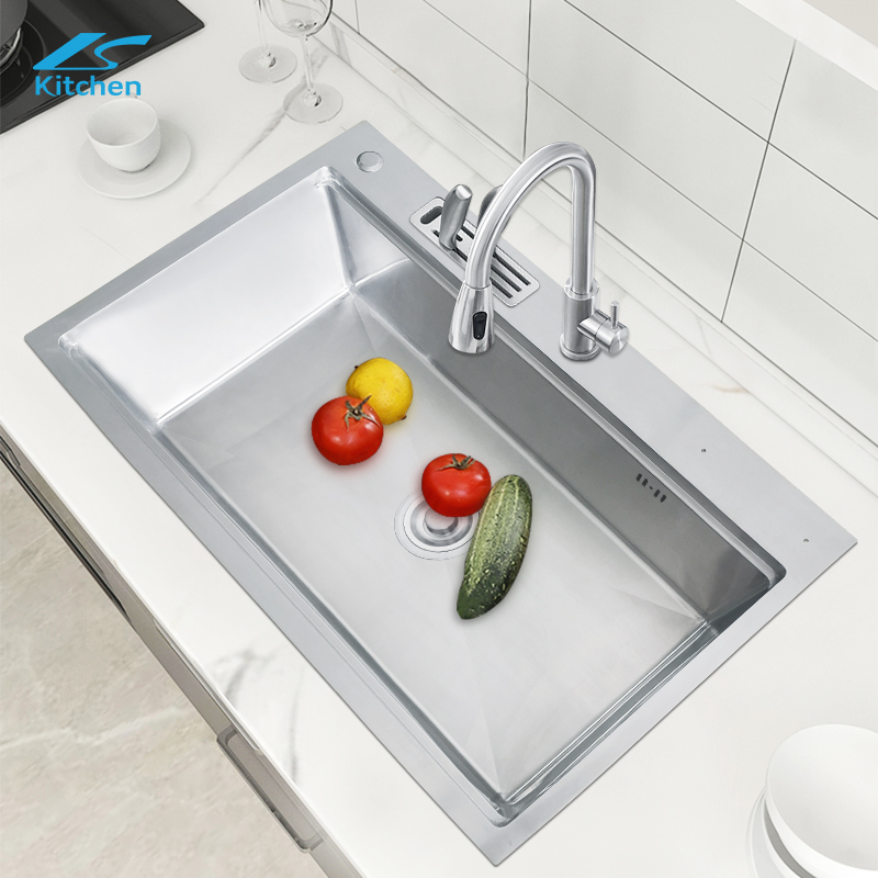 24-inch Nano-coated Handmade Sink Makes Cleaning A Pleasure
