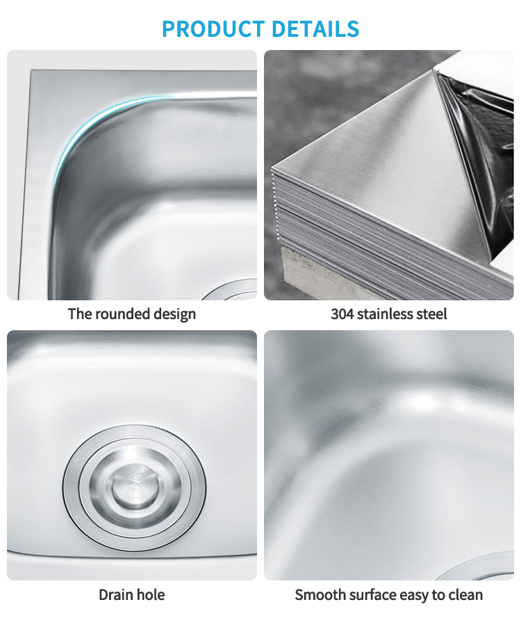 Undercounter Basin Series by Hand Stainless Steel Coffee Table Sink