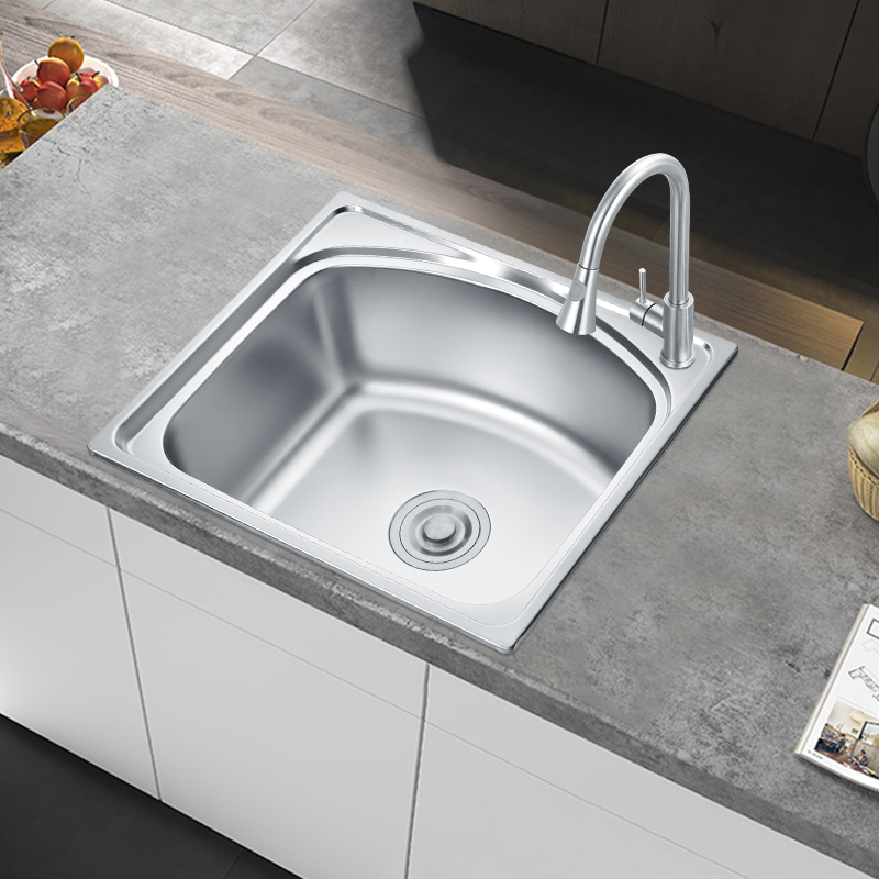 Factory wholesale deluxe single bowl kitchen sink