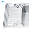  Undermount Corner Stainless Steel Single Bowl Kitchen Sink with Cutting Board – Square One-Hole Design, Ideal for Farmhouse Kitchens, Deep Basin