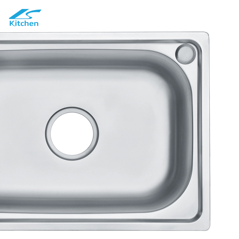 Hot Sale Washing and Cooking Basin 304 Stainless Steel Pressing Sink Deep Wash Basin Suitable for Home Farmhouse Workstation