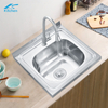 Afforable Price House Kitchen Sink 0.7mm Kitchen Sinks Single Types of Kitchen Sink Sink Cabinet Kitchen