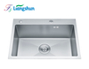 LS-6545HA Economic Price Handmade Single Bowl Kitchen Stainless Steel Sanitary Ware Kitchen Cabinet Sink