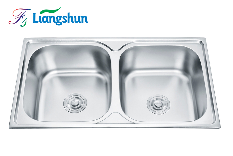 China Wholesale commercial sink Above Mounted Kitchen Sink 