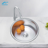 High Quality Single Bowl Round Stainless Steel Kitchen Sink