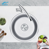 High Quality Single Bowl Round Stainless Steel Kitchen Sink