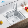 201 kitchen hand wash bowl cheap price single bowl undermount sink