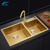 Modern apartment and farmhouse size sanitary ware stainless washing basin SINK