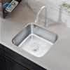 Single Bowl Undrnount Kitchen Sink Stainless Corner Laundry Sink