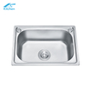 Hot Sale Washing and Cooking Basin 304 Stainless Steel Pressing Sink Deep Wash Basin Suitable for Home Farmhouse Workstation