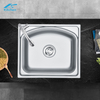 China Direct Sale Factory Silver Large Kitchen Sink Stainless Steel Single Bowl Kitchen Sink