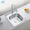 k decoration house portable Vegetable Bowl sink kitchen wash basin sink stainless steel deep single bowl sinks