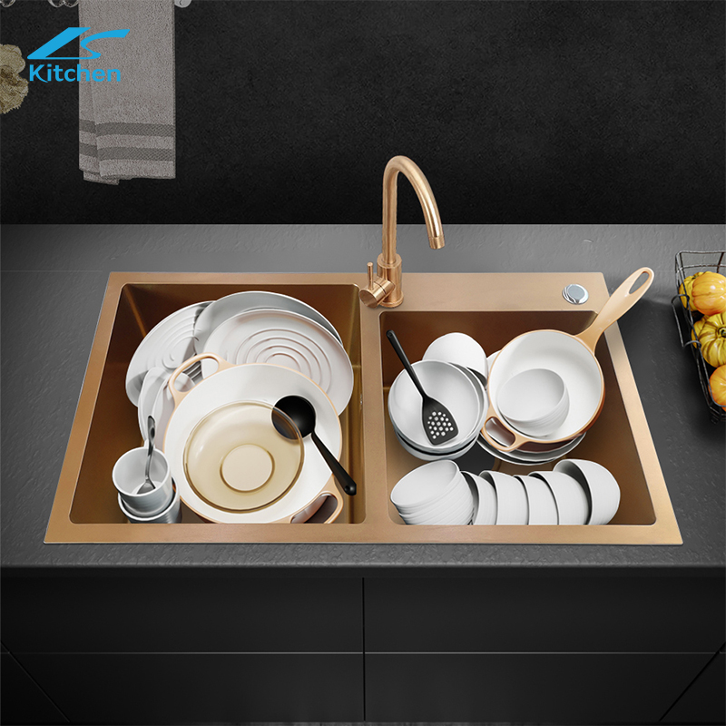 Durable Nano Titanium Plating Handmade Sink