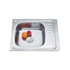 Stainless Steel Standard Size Kitchen Sink with Drainboard