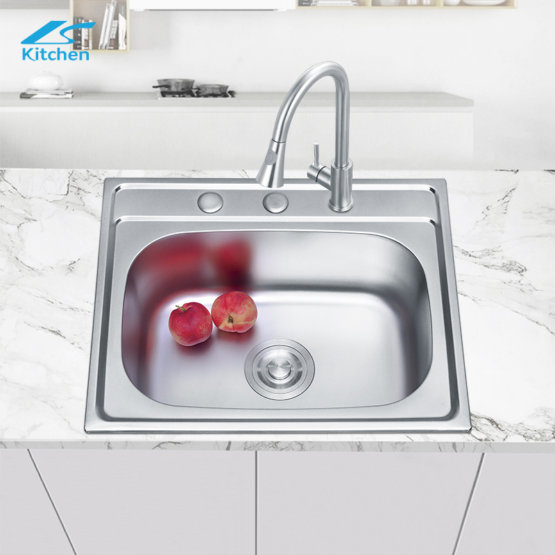 RV Kitchen Stainless Steel Round Hand Wash Basin Durable Sink 