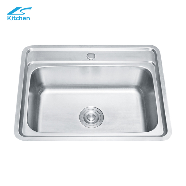 24*19 Inches Above Mounted Rectanglar Sinks Kitchen and Bathroom Single Bowl Rv Sink Bowl